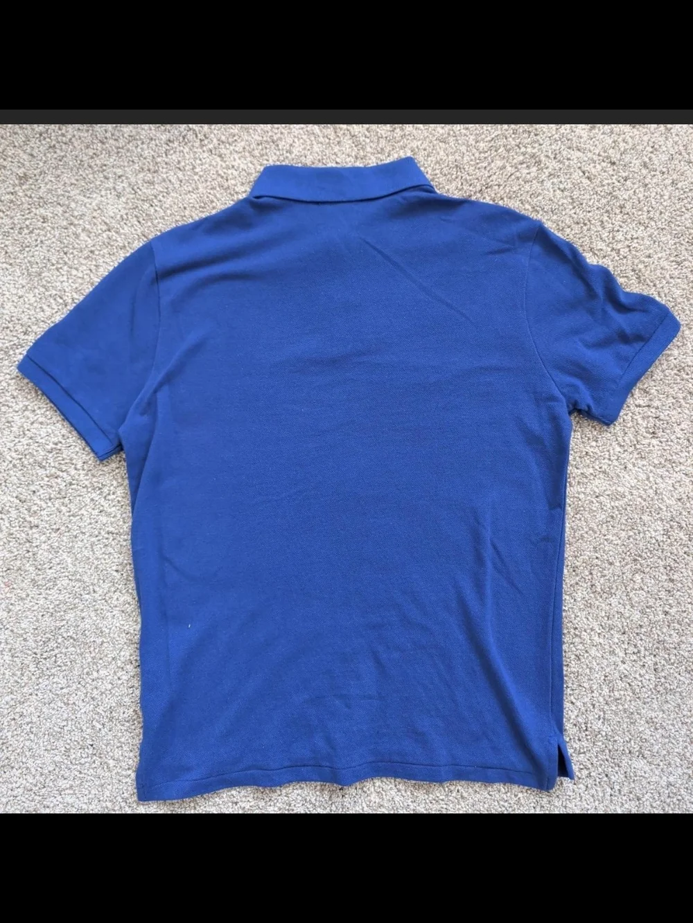 Ralph Lauren Polo Shirt in Royal Blue with Gold Logo